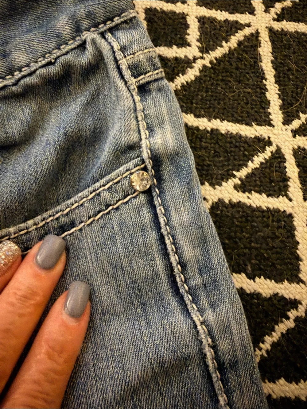 Light Blue Women's Denim shorts